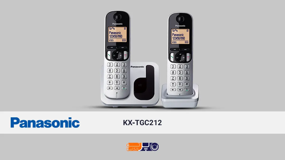 تلفن بی سیم پاناسونیک مدل KX-TGC212