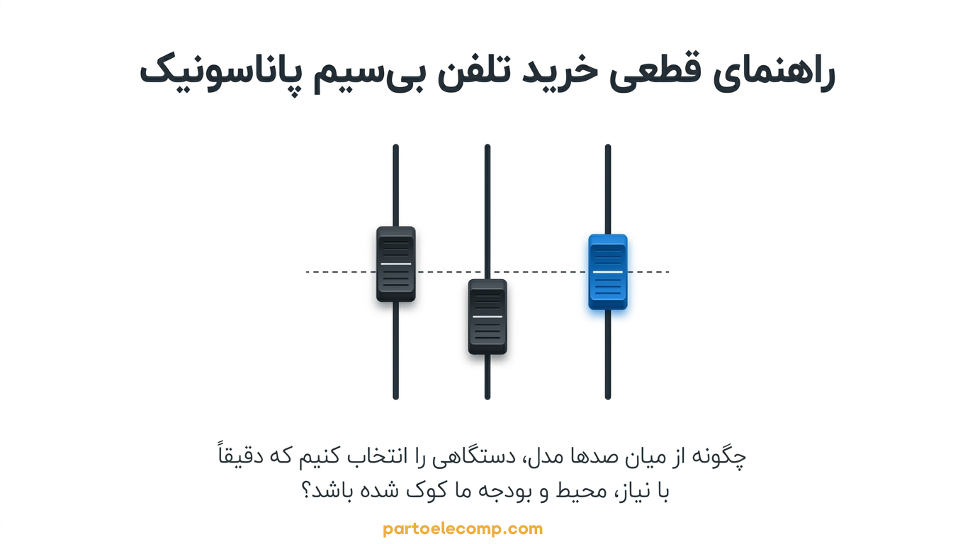راهنمای خرید تلفن بی‌ سیم پاناسونیک